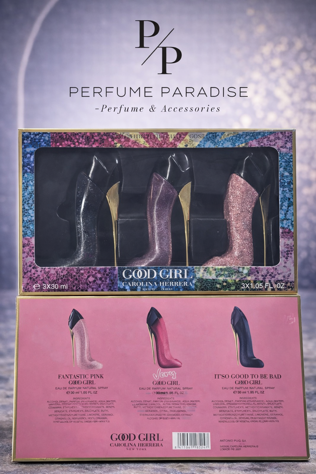CH Good Girl Glitter Blue/Fantastic Pink/Very Glam (Gift Set)