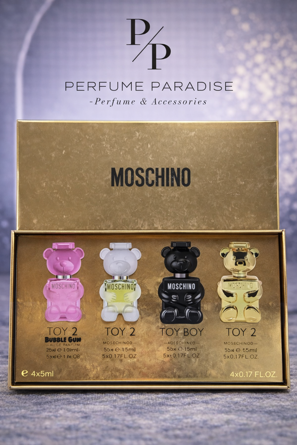 Moschino Toy 2/Toy Boy (Gold Box) (Gift Set)
