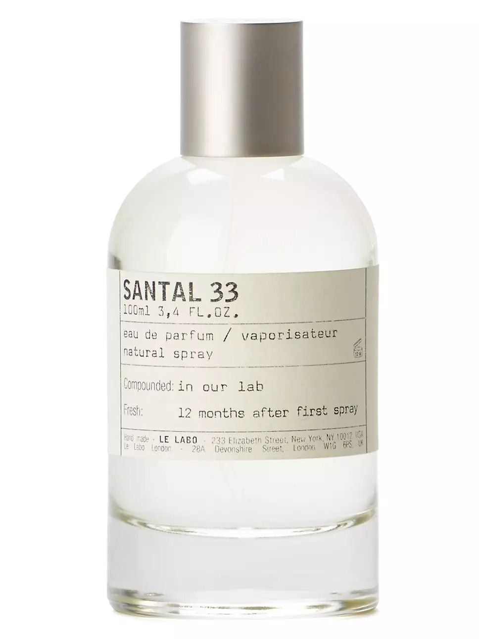 Le Labo Santal 33 EDP 100ml (Unisex)