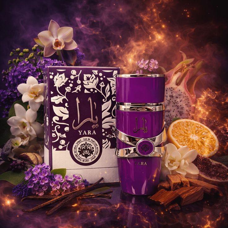 Yara Tendre By Lattafa EDP 100ml (Purple) (Replica)