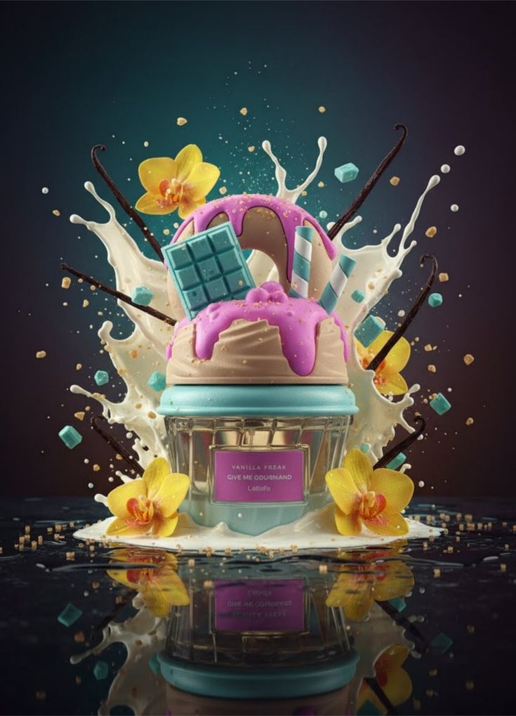 Give Me Gourmand VANILLA FREAK By Lattafa EDP 75ml (Replica)